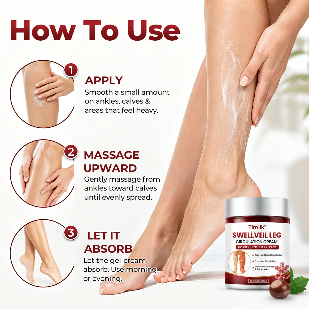 Timilk® SwellVeil Leg Circulation Cream