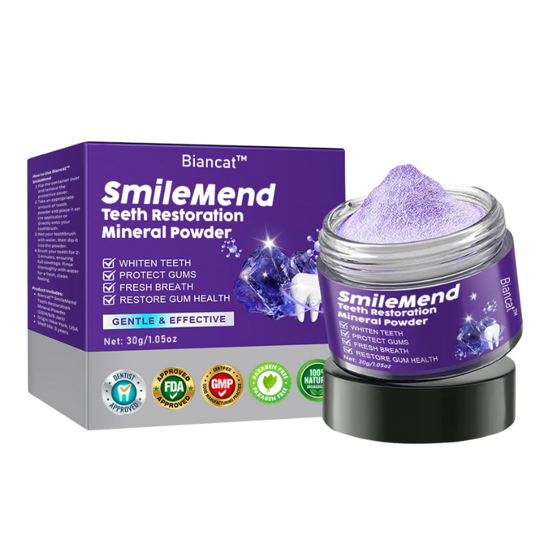 Biancat™ SmileMend Teeth Restoration Mineral Powder
