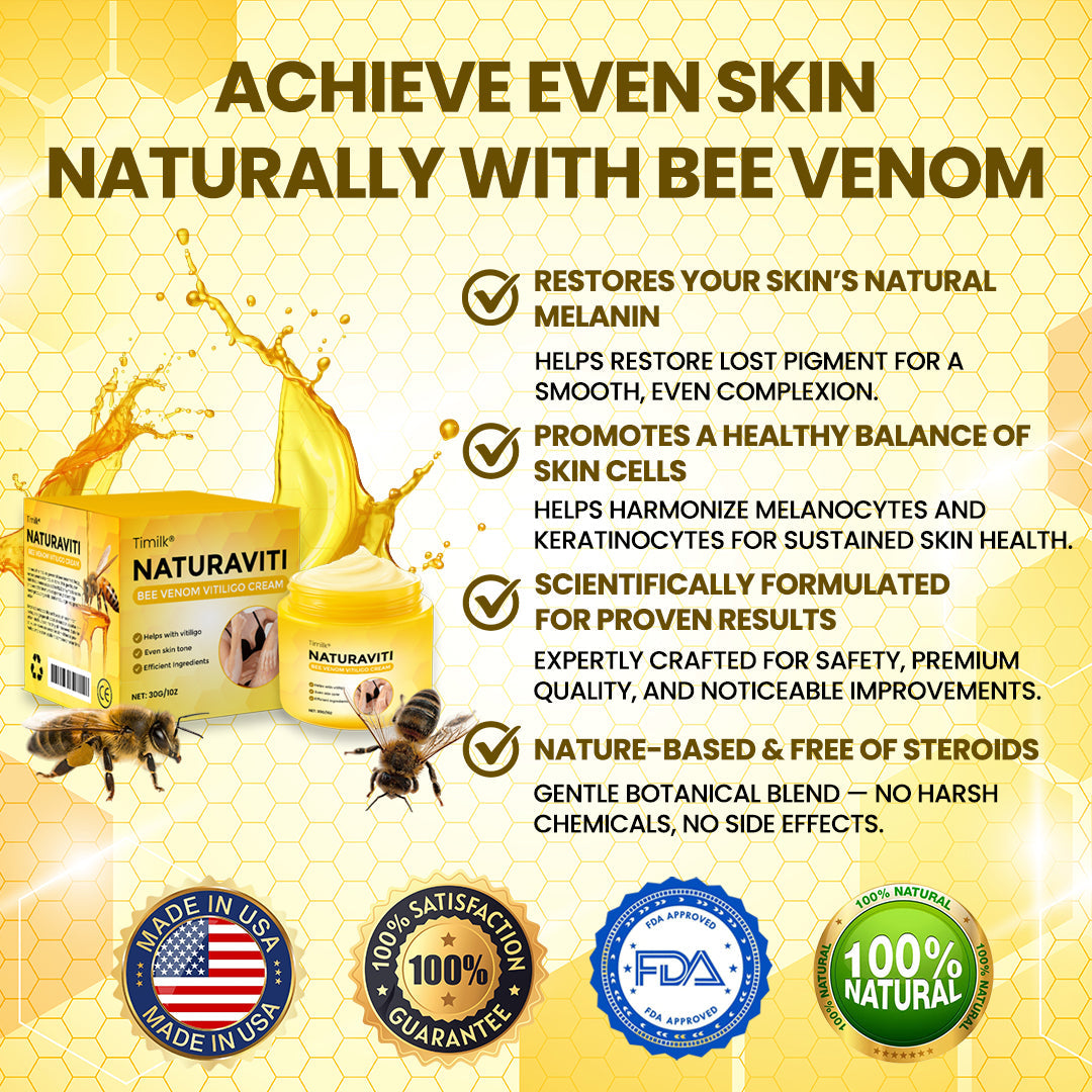 Timilk® NaturaViti Bee Venom Vitiligo Cream