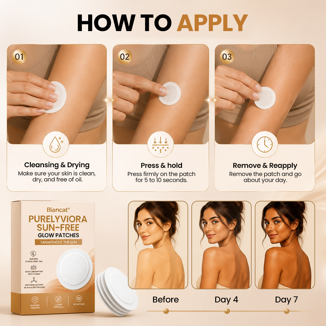 Biancat®PurelyViora Sun-Free Glow Patches