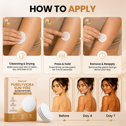 Biancat®PurelyViora Sun-Free Glow Patches