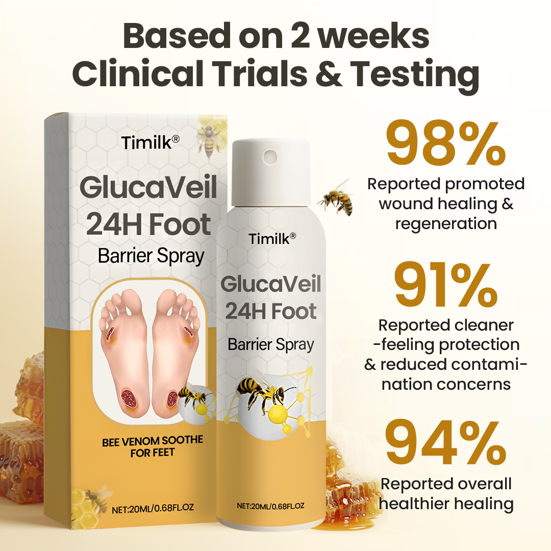 Timilk® GlucaVeil 24H Foot Barrier Spray