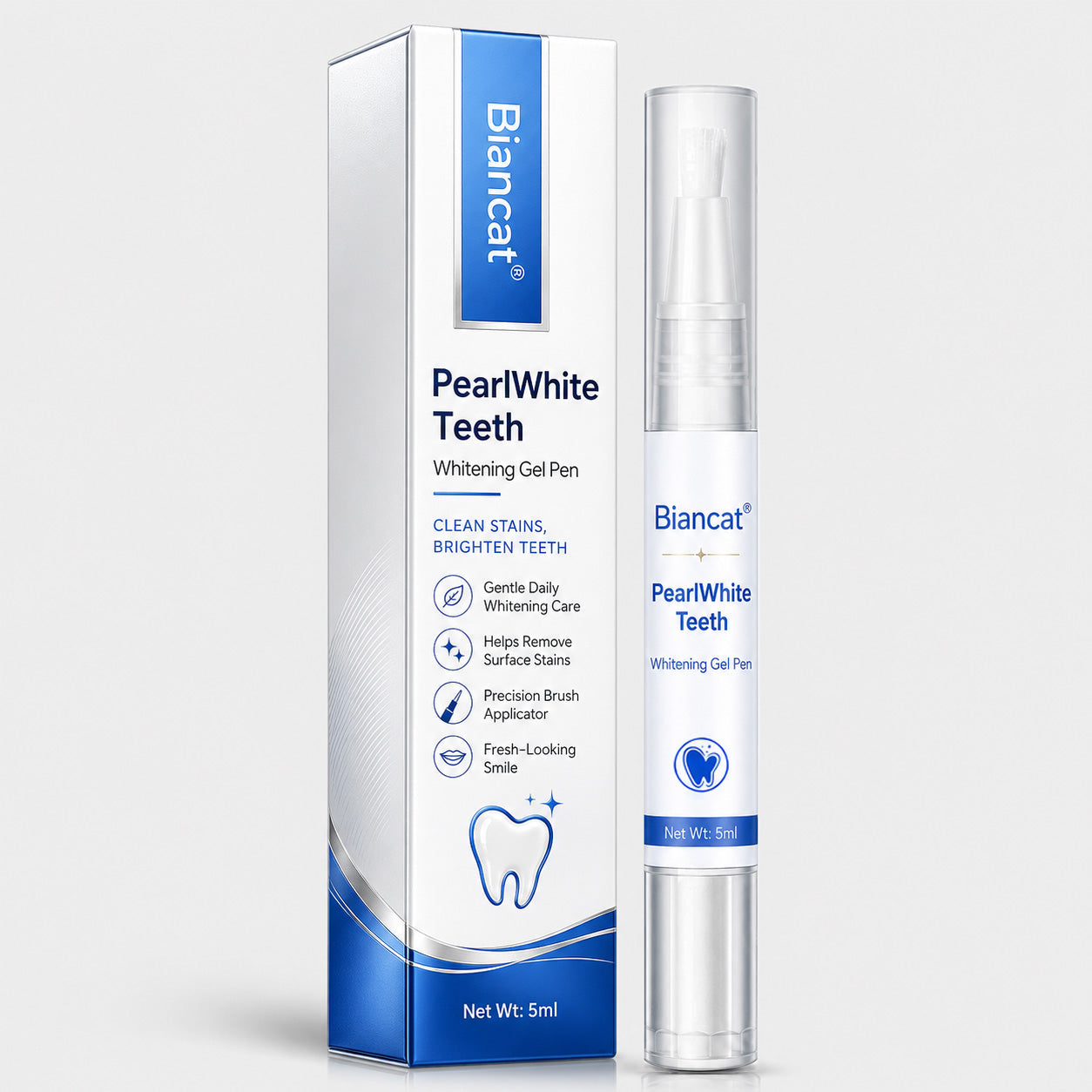 Biancat® PearlWhite Teeth Whitening Gel Pen